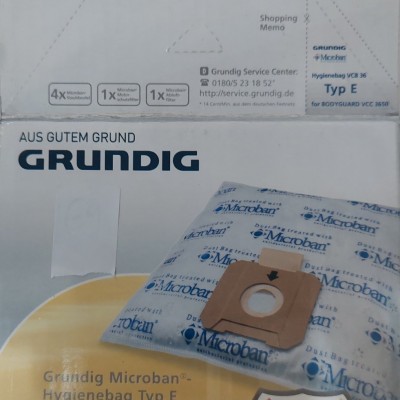 Σακούλες Grundig, ORIGINAL