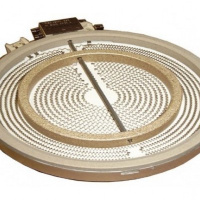 Διπλή Εστία Ø230mm / Ø140mm, 2200W / 750W