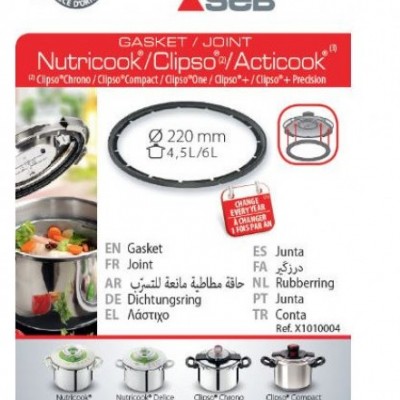 Λάστιχο Χύτρας Tefal Clipso 4.5Lt-6Lt, ORIGINAL
