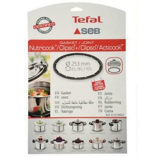 Λάστιχο Χύτρας Tefal Clipso 6Lt/8Lt/10Lt, ORIGINAL