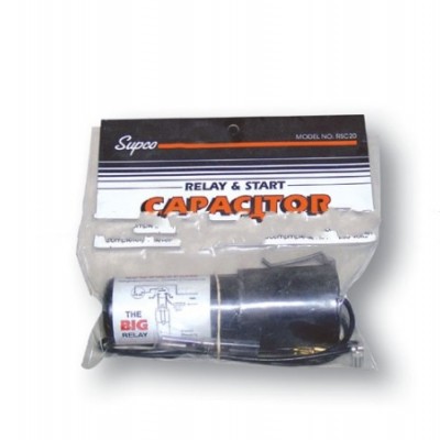 Ρελέ και Πυκνωτής Εκκίνησης 1/12Hp-1/2Hp