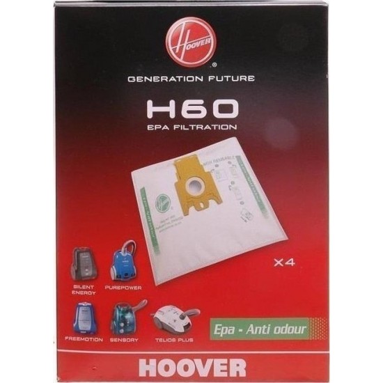 Σακούλες H60 Telios Plus/Sensory Hoover, ORIGINAL