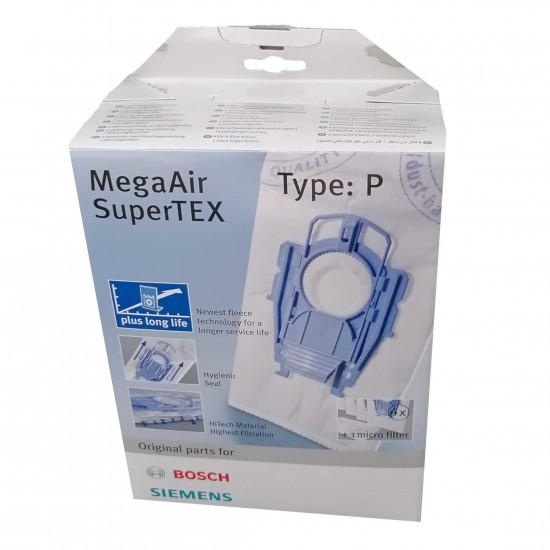 Σακούλες Σκούπας Siemens-Bosch Type P Original BBZ41FP