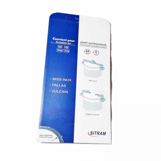 Λάστιχο Χύτρας Sitram 10Lt-18Lt, ORIGINAL κατάλληλο για: Miss Inox/Pallas/Vulcain