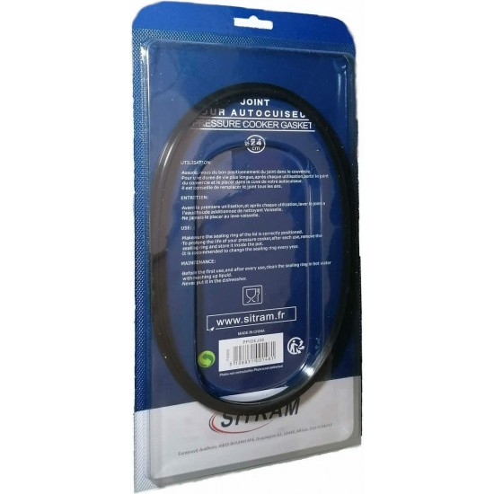 Λάστιχο Χύτρας Sitram 8Lt, ORIGINAL κατάλληλο για: Miss Inox/Pallas/Vulcain