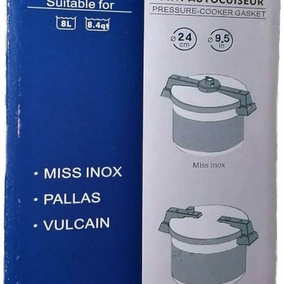 Λάστιχο Χύτρας Sitram 8Lt, ORIGINAL κατάλληλο για: Miss Inox/Pallas/Vulcain