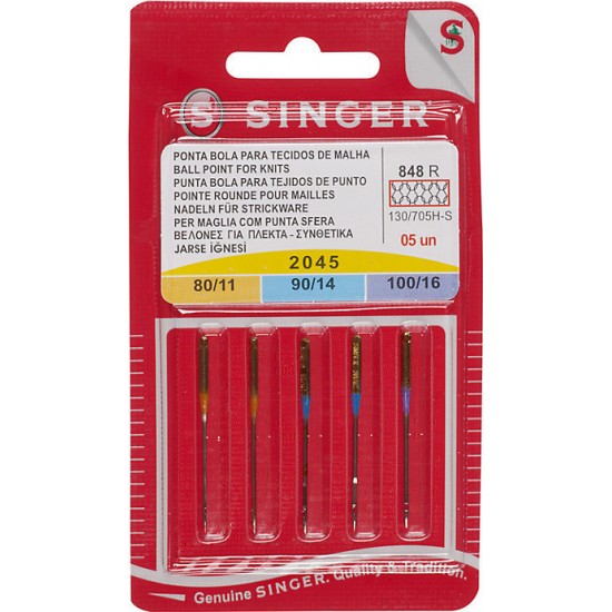 Βελόνες 848 Για Πλεκτά 80/90/100 Singer